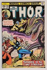 Thor #243 (1976, Marvel) FN/VF 1st App of the Time-Twisters MVS Intact picture