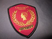 Vintage CAESARS INDIANA SECURITY PATCH picture