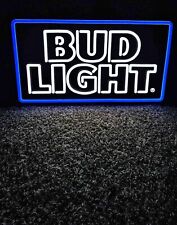 NEW Bud Light Iconic G2 LED Glass Tube Neon Beer Advertising Sign 30