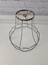 Lamp Shade Frame/ Steel Frame/brass/ Victorian /6 Pannel  picture