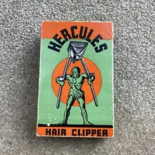 Vintage Hercules Manual Hair Clipper w/Original Box picture