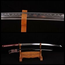 Traditional Hand Forged Japanese Samurai Dragon Sword Katana CLAY TEMPERED BLADE picture