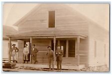 c1910's House Construction Carpenters Workers Occupational RPPC Photo Postcard picture