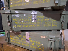 Yugoslavian Ammo Crate Wood Empty Good Condition picture