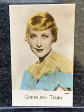 1935 Bridgewater Film Stars 4th Series #4 Genevieve Tobin M3 (E) picture