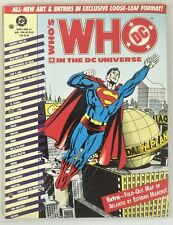 Who's Who in the DC Universe #1 SUPERMAN Orion Challengers of Unknown 1990 OOP picture