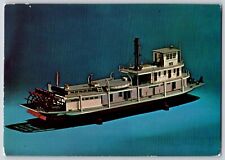 Postcard Stern Wheel Towboat Boat picture