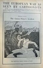 1916 World War I Cartoons United States France Germany England picture