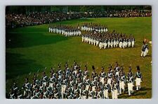 West Point NY-New York, Cadet Corps on Parade, Antique Vintage Souvenir Postcard picture