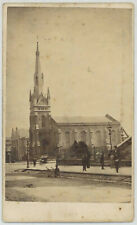 CDV circa 1870. St. Baptist Church in Melbourne. Australia. Australia. picture