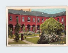 Postcard The Cloister Courtyard Franciscan Monastery Washington DC USA picture