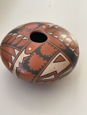 Alfredo Rodriguez Signed Clay Art Pottery Mata Ortiz Chihuahua Mexico Geometric picture