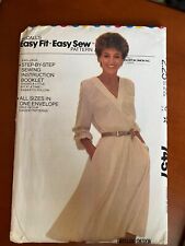 Vintage McCalls Easy Fit Easy Sew 7457 Misses Dress All Sizes Combination styles picture