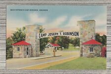 Postcard-Main Entrance Camp Joseph T Robison Arkansas-PC49 picture