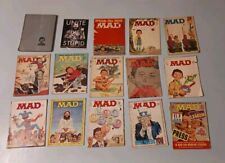 Vintage MAD MAGAZINE Lot, PLUS 1958 HC 'MAD FOR KEEPS' -- 15 Books, CHEAP picture