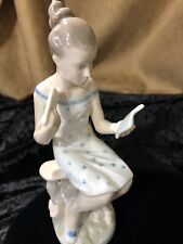 Lyngby Porcelain Figurine Girls Dreams #82 Hand painted in Denmark picture