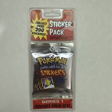 Pokemon Artbox stickers 1998/99 Series 1.   100 Factory Sealed Packs picture