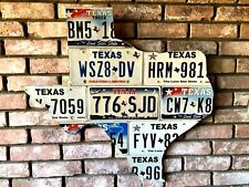 TEXAS LICENSE PLATE ART DISABLED VET ARMED FORCES   *****LOCAL PICK UP ONLY**** picture