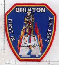United Kingdom - London Fire Brigade A24 Fire Dept Patch - Brixton picture