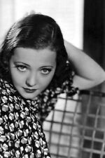 Sylvia Sidney looking provocative in patterned outfit elbow up 24x36 Poster picture
