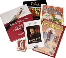 6 RICKY JAY = Books, LA Playbill, Cards, Magic ALL Details In Description picture