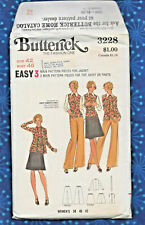 70s Uncut EASY 3 WARDROBE SEPARATES Pattern / Knits Butterick 3228 Sz 42 bust46  picture