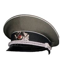 Peaked Uniform Cap NVA Officer DDR VOPO Wehrmacht WWII Type Cold War Era Antique picture