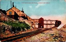 Vintage Postcard Victor Mine Cripple Creek CO Colorado c.1907-1915         K-263 picture