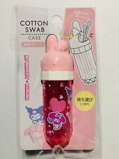 Daiso Sanrio MY MELODY & KUROMI COTTON SWAB TRAVEL CASE - New *US Seller* picture