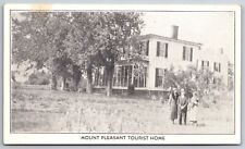Mount Pleasant Virginia~Tourist Home~Civil War Officers Meet Up~1930s B&W PC picture