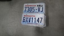 100 Washington embossed craft grade license plates bulk listing some good ones picture