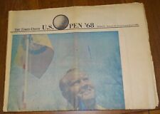 1968 U.S. Open Golf Section of Rochester NY June 11 1968 Newspaper ARNOLD PALMER picture