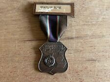 Grand Rapids American Legion Badge FOB Medal Ribbon Pin ID Name Tag 1945 Vtg picture