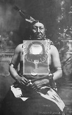 Native American Indian Eagle Chief Pawnee Oklahoma OK Reprint Postcard picture