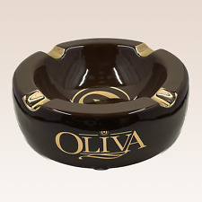 Oliva, Brown & Gold Ashtray picture