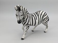 Ertl 1997 The Wilds Of Africa Zebra Figure Large 8.5” Heavy 2.4lbs Animal Toy picture