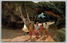 Natural Arches Tuckers Town Bermuda Postcard picture