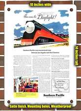 METAL SIGN - 1937 Daylight Southern Pacific's New Train Between LA and SF picture