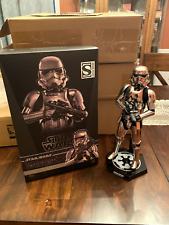 HOT TOYS STAR WARS 1/6TH MMS615 CHROME STORMTROOPER -MINT CONDITION picture