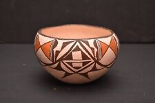 Vintage Pot Acoma Pueblo Chino Jug Vase Southwest Polychrome Native Pottery 6