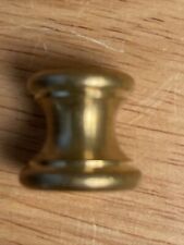 UNFINISHED Solid Brass 3/4” Tall X 1/8 IPS Threaded  Turned Necks picture