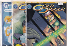 Gold Digger Vol. 3 #30, 33, 44 Antarctic Press (2002) Fred Perry Lot of 3 Manga picture