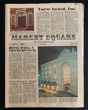 1971 Market Square of Pittsburgh Newspaper Heinz Hall: A Grand Revival picture