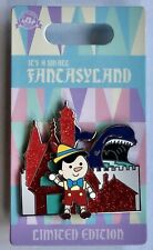 Disneyland It's A Small Fantasyland Pinocchio Monstro Pin LE 1750 Released 2020 picture