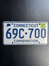 2001 Connecticut License Plate 69C • 700 COMBINATION  picture