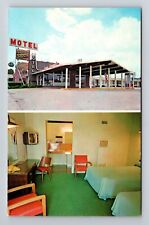 Cheyenne WY-Wyoming, Home Ranch Motel, Outside, Vintage Postcard picture