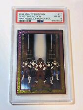 1994 Mighty Morphin Power Rangers POWER FOIL #17 PSA 8 picture