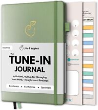 Life & Apples Tune-in Journal: Mental Health Journal for Anxiety Sage Green picture