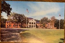 Smith hall vintage postcard with Three cents Stamp picture