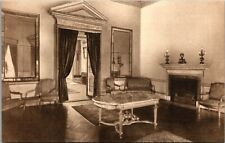 The Salon at Monticello with Mantel Designed by Thomas Jefferson postcard picture